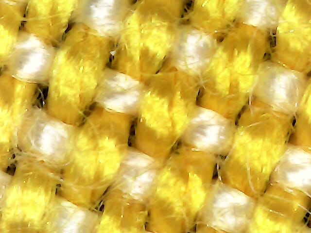 bambus peskir tkanje pod mikroskopom