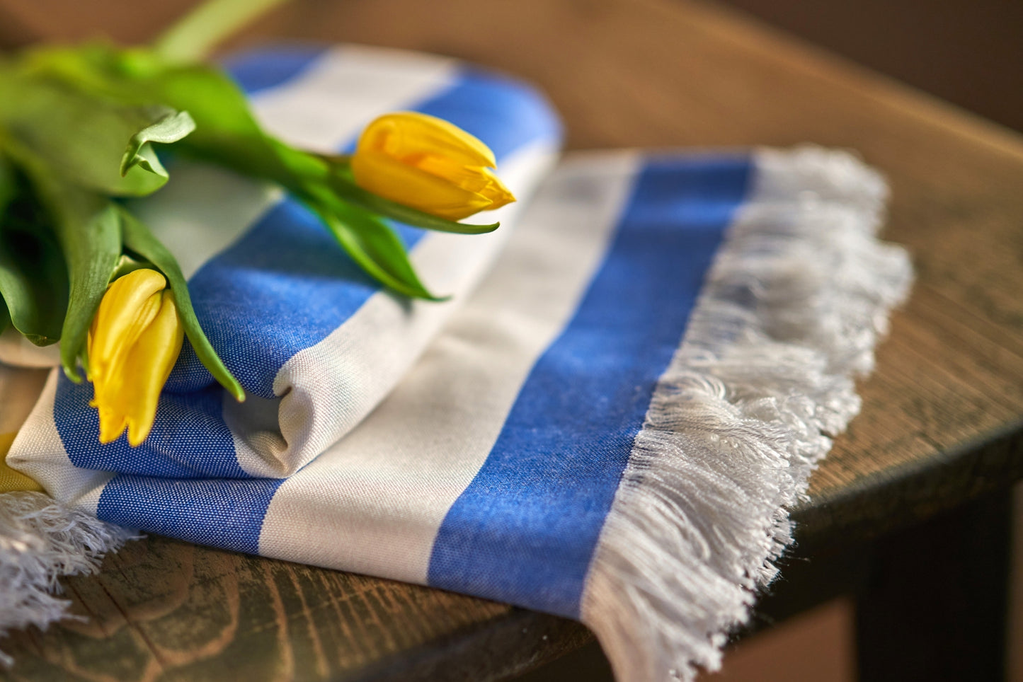 bambus peskiri plavi beli slozen