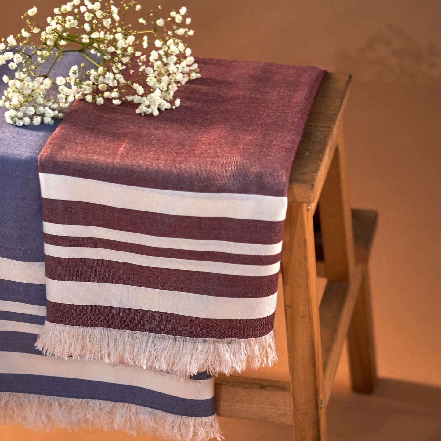 braon crven bambus peskiri slozeni