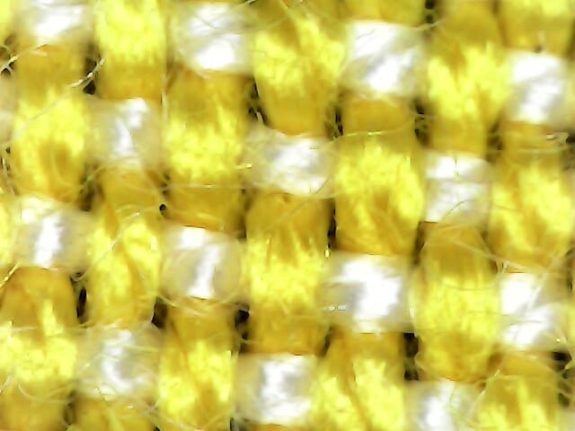 bambus peskir tkanje pod mikroskopom